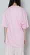 画像3: BASE MARK SIMEON FARRAR×Asymmetry Tee PINK (3)