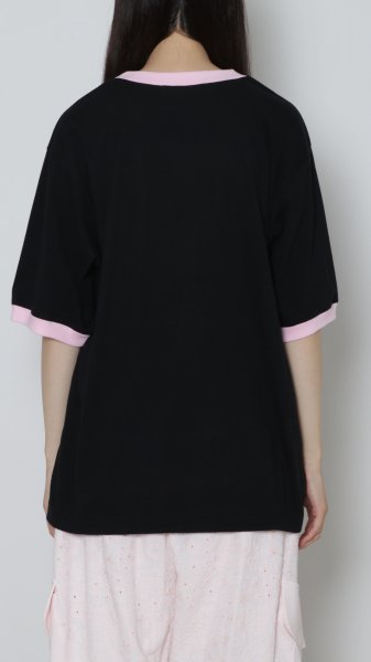 画像3: BASE MARK SIMEON FARRAR× Mini Tee BLACK (3)