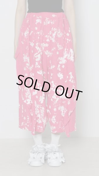 画像1: BASE MARK ShimeonFarra×Frill Half Sweat Pants PINK (1)