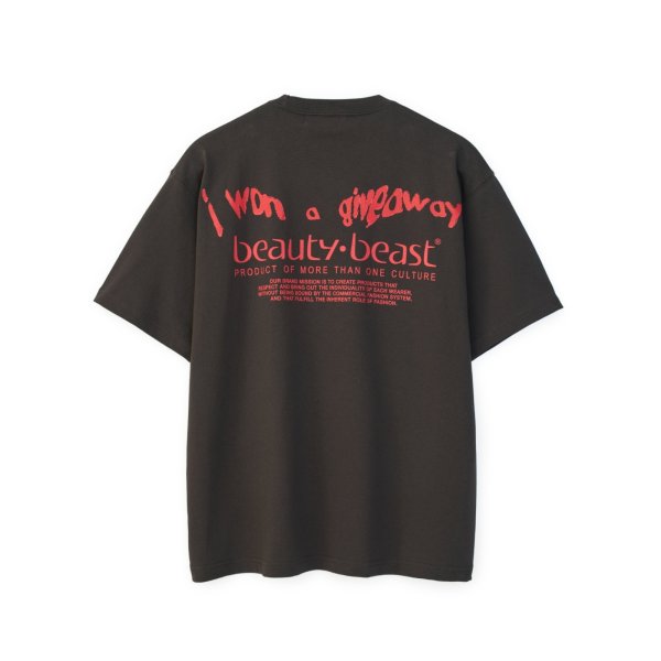 画像2: beauty:beast　IWG collabo Tink S/S TEE BLACK (2)