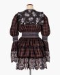画像2: rurumu: 25AW burn the rabbit lace check mini dress (2)