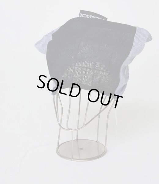 画像1: BODYSONG. 26SS PATCWORK FLORAL KNIT CAP　BLACK (1)