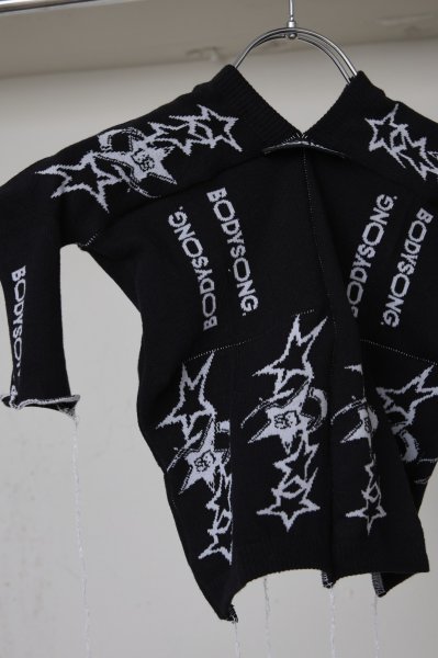 画像2: BODYSONG.  26SS　RECONSTRUCTED SOCKS! KNIT TOP (2)