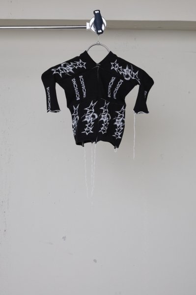 画像1: BODYSONG.  26SS　RECONSTRUCTED SOCKS! KNIT TOP (1)