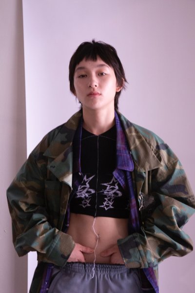 画像7: BODYSONG.  26SS　RECONSTRUCTED SOCKS! KNIT TOP (7)