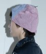 画像4: BODYSONG. 26SS PATCWORK FLORAL KNIT CAP　BLUE (4)