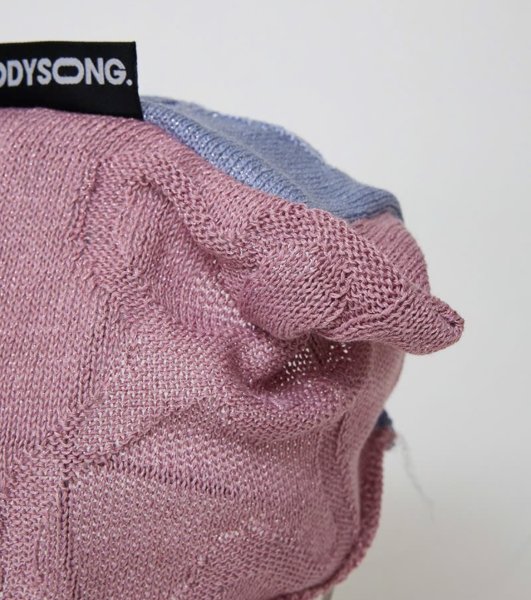 画像7: BODYSONG. 26SS PATCWORK FLORAL KNIT CAP　BLUE (7)