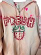 画像3: WESTFALL CYBER FRESH ZIP HOODIE LS DIRTY PINK (3)