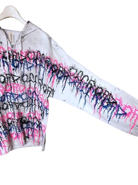 画像3: WESTFALL OFF ROAD ZIP HOODIE LS DIRTY WHITE (3)