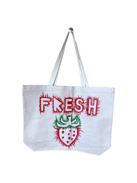 画像1: WESTFALL CYBER FRESH TOTE BAG WHITE (1)