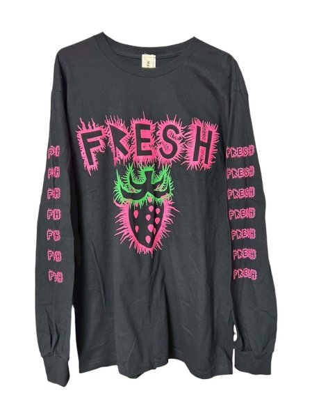 画像1: WESTFALL CYBER FRESH T-SHIRT LS BLACK (1)