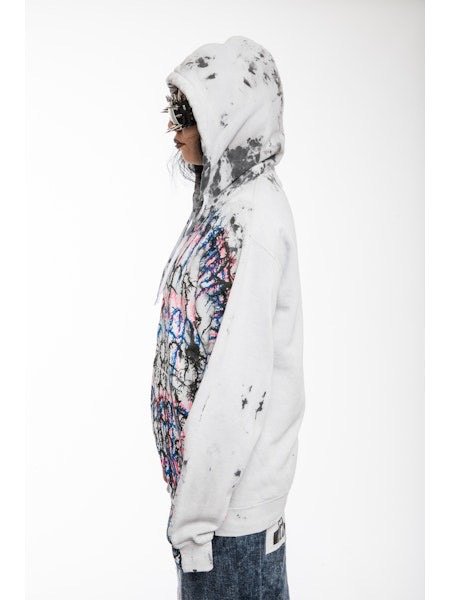 画像5: WESTFALL OFF ROAD ZIP HOODIE LS DIRTY WHITE (5)