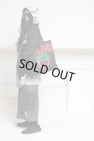 画像3: WESTFALL CYBER FRESH TOTE BAG BLACK (3)
