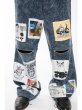 画像7: WESTFALL PATCH DENIM PANT ACID WASH BLUE (7)