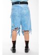 画像7: WESTFALL  DESTROYED DENIM SHORTS BLUE (7)