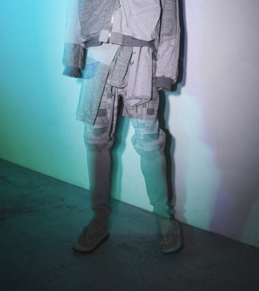 画像2: Azuma.C/N CRUST JACQUARD LETHER SETTA (2)