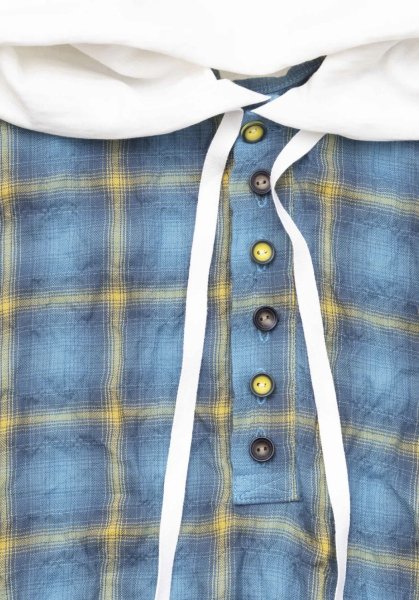 画像4: AMORPHIA TOKYO Epoch Pullover(Then Blue/There Yellow) (4)