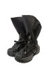 画像1: beauty:beast　Magarimono_collabo Sack Back Boots-2 / COTTON BLACK (1)