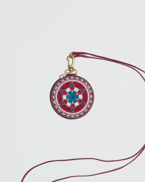 画像5: blackmeans  サークルポーチ　ミニ（BLACK/BLUE/RED） (5)