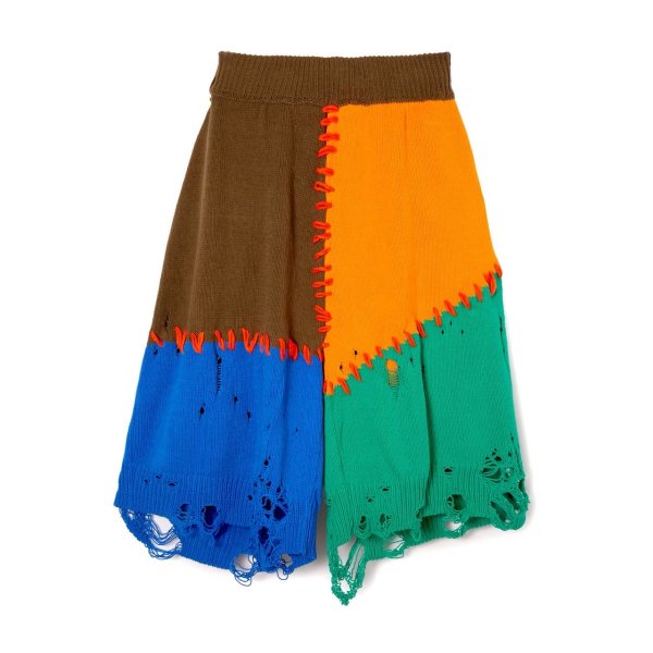 画像1: LIBRIO MENDONÇA BLOCK COLOR PANTS GREEN (1)