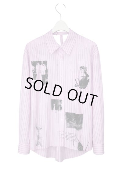 画像1: emary  Jesus Christ stripe shirt (1)