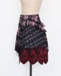 画像4: rurumu: 25AW belted pleats rolled mini skirt wine red (4)