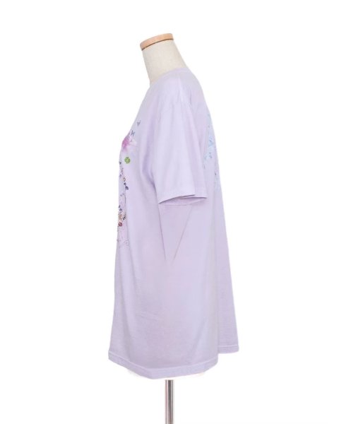 画像3: rurumu: "private collage" printed Tee　lavender　M (3)
