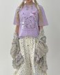画像7: rurumu: "private collage" printed Tee　lavender　M (7)