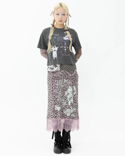 画像6: rurumu: "private collage" printed Tee　black　L (6)