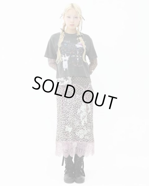 画像6: rurumu: "private collage" printed Tee　black　L (6)
