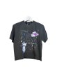画像1: rurumu: "private collage" printed Tee　black　S (1)