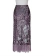 画像1: rurumu: 26SS corset line satin skirt  smoky pink (1)