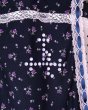 画像7: rurumu: 26SS collage satin camisole dress　navy (7)