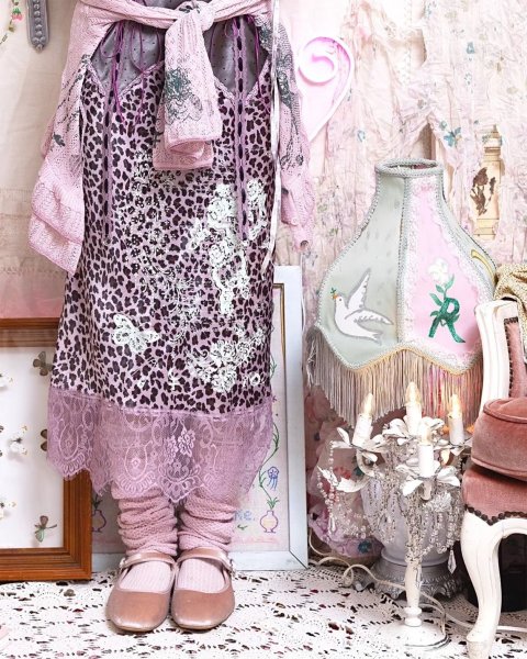 画像6: rurumu: 26SS corset line satin skirt  smoky pink (6)