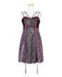 画像1: rurumu: 26SS collage satin camisole dress　brown (1)
