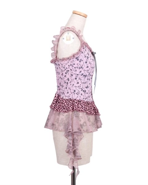 画像3: rurumu: 26SS stretch frill peplum camisole pink (3)