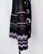 画像9: rurumu:26SS-KN01 collage granny cardigan black (9)