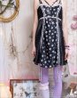 画像2: rurumu: 26SS collage satin camisole dress black (2)