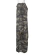 画像2: rurumu: drawstring rhinestone cargo pants  olive  M (2)
