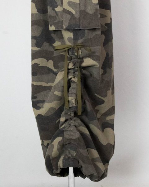 画像6: rurumu: drawstring rhinestone cargo pants  olive  M (6)