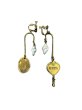画像2: rurumu: mix motif boys earring brass gold blue (2)
