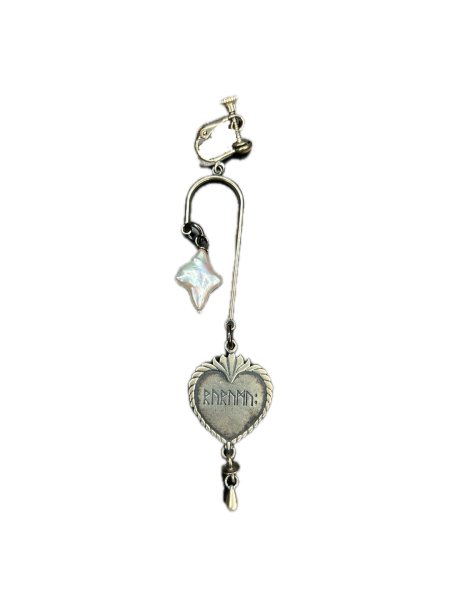 画像5: rurumu: mix motif boys earring full silver red (5)