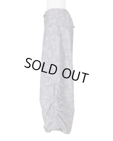 画像4: rurumu: drawstring rhinestone cargo pants gray (4)