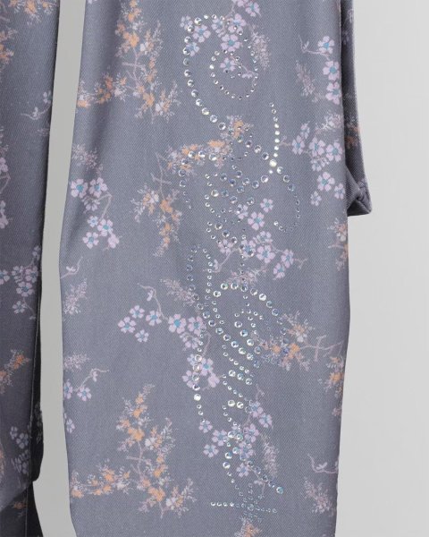 画像6: rurumu: drawstring rhinestone cargo pants gray (6)