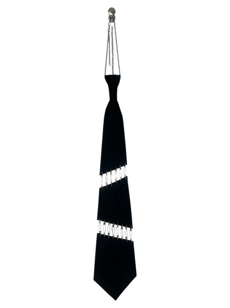 画像2: KIDILL 26AW CHAIN PUNK TIE BLACK (2)