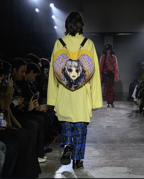 画像5: KIDILL 26AW BURNED OUT HEARTS BACKPACK ARTWORK BY TREVOR BROWN (5)
