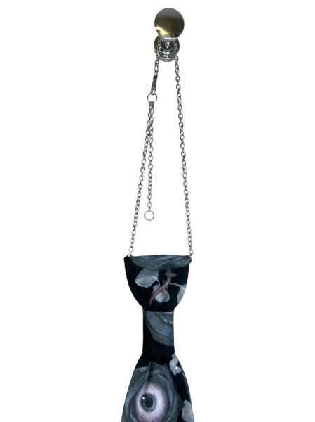 画像6: KIDILL 26AW CHAIN PUNK TIE EYEBALL ROSE BLACK (6)