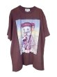 画像1: KIDILL 26AW THE FOOL T-SHIRT BIOWASHED ARTWORK BY TREVOR BROWN PURPLE (1)