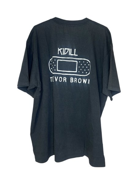画像2: KIDILL 26AW THE FOOL T-SHIRT BIOWASHED ARTWORK BY TREVOR BROWN BLACK (2)