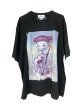 画像1: KIDILL 26AW THE FOOL T-SHIRT BIOWASHED ARTWORK BY TREVOR BROWN BLACK (1)